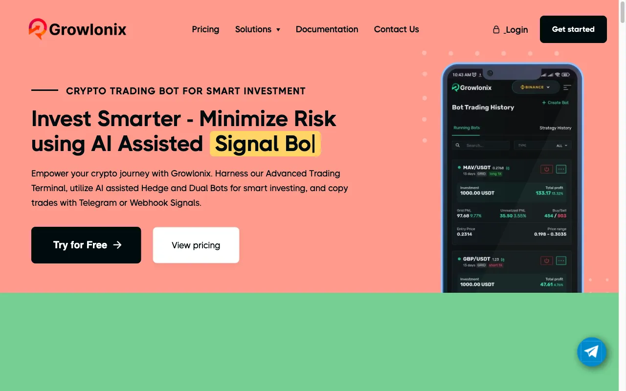 GROWLONIX — preview screenshot
