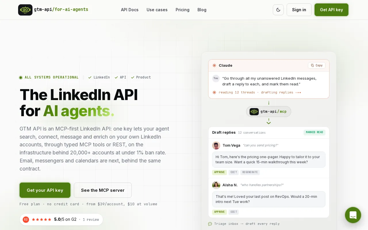GTM API — preview screenshot