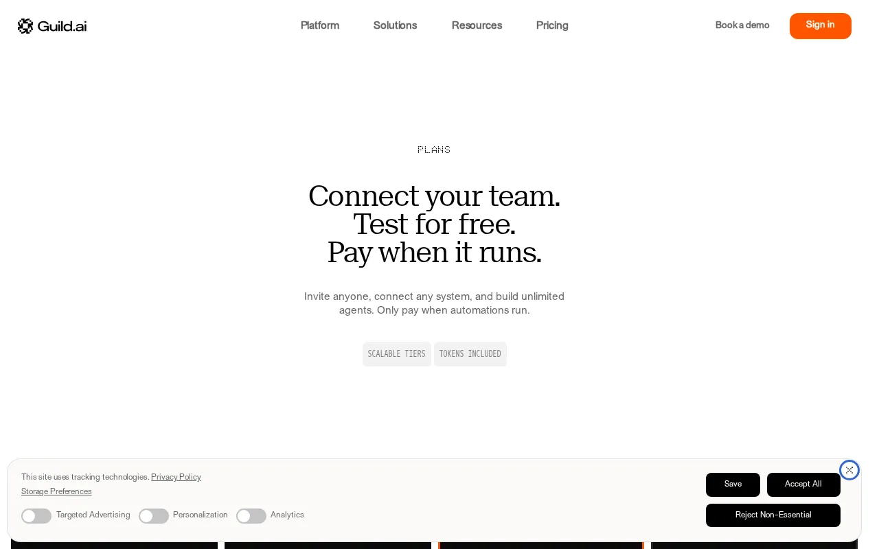 Guild.ai — pricing page