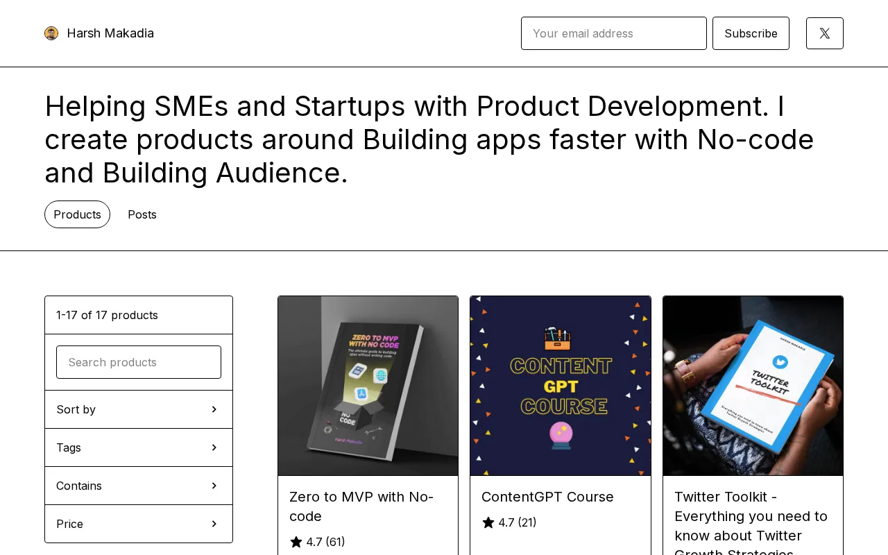 Gumroad — preview screenshot