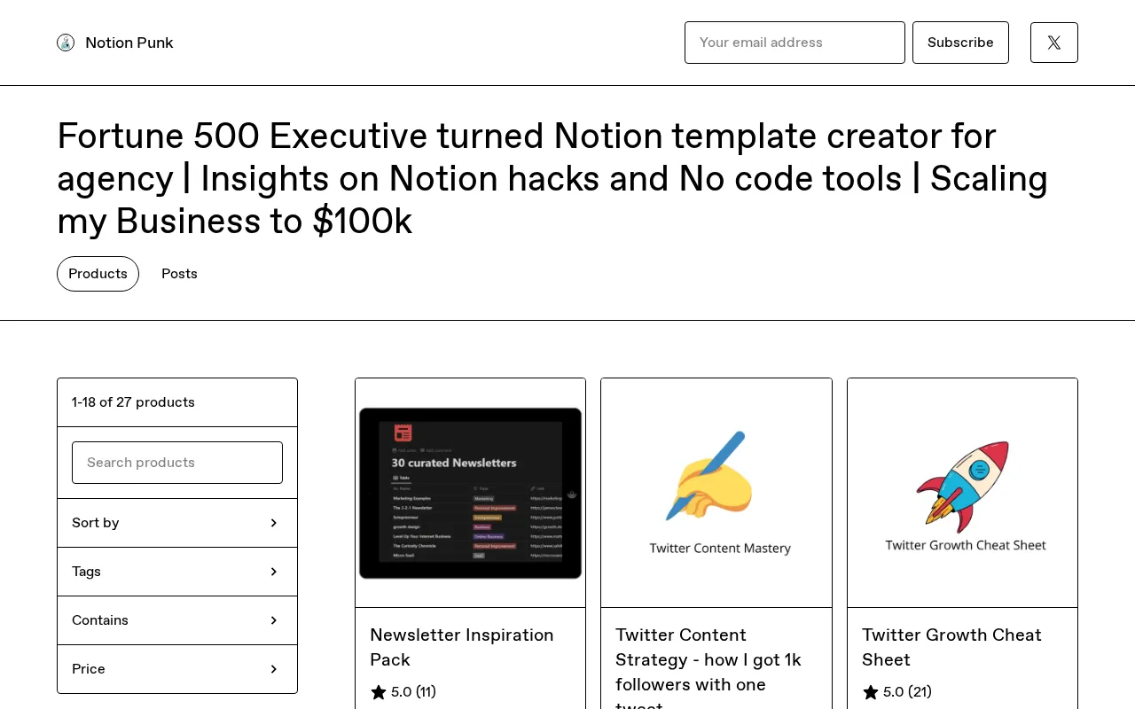 Gumroad — preview screenshot