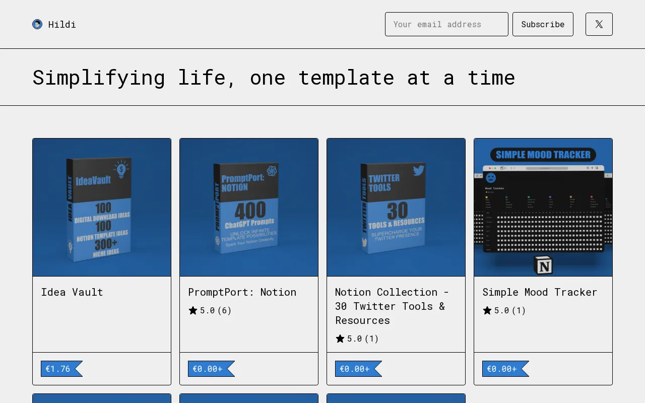 Gumroad — preview screenshot