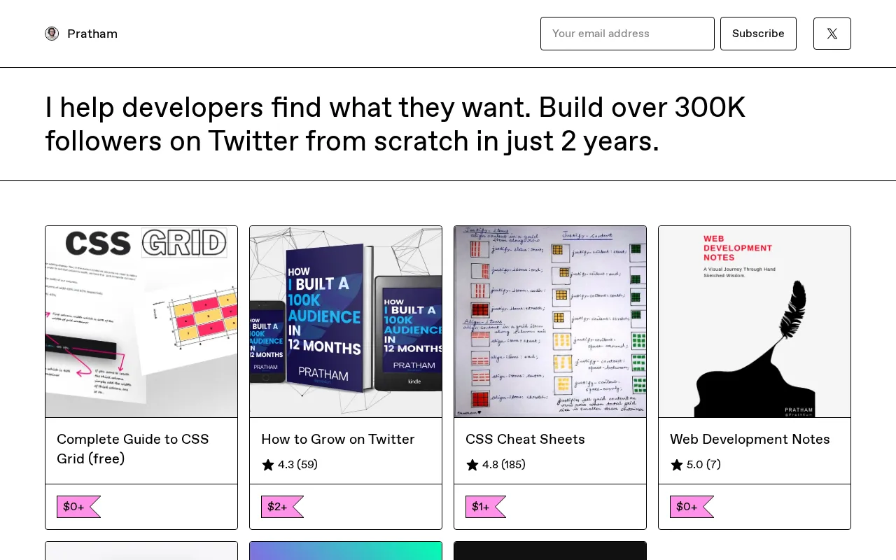 Gumroad — preview screenshot