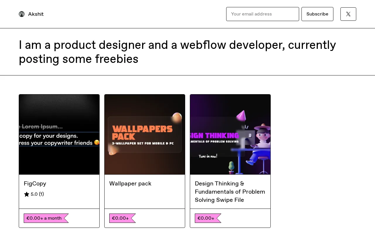 Gumroad — preview screenshot