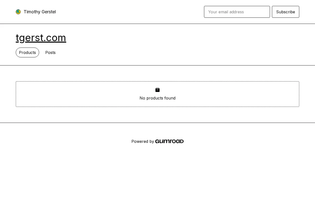 Gumroad — preview screenshot
