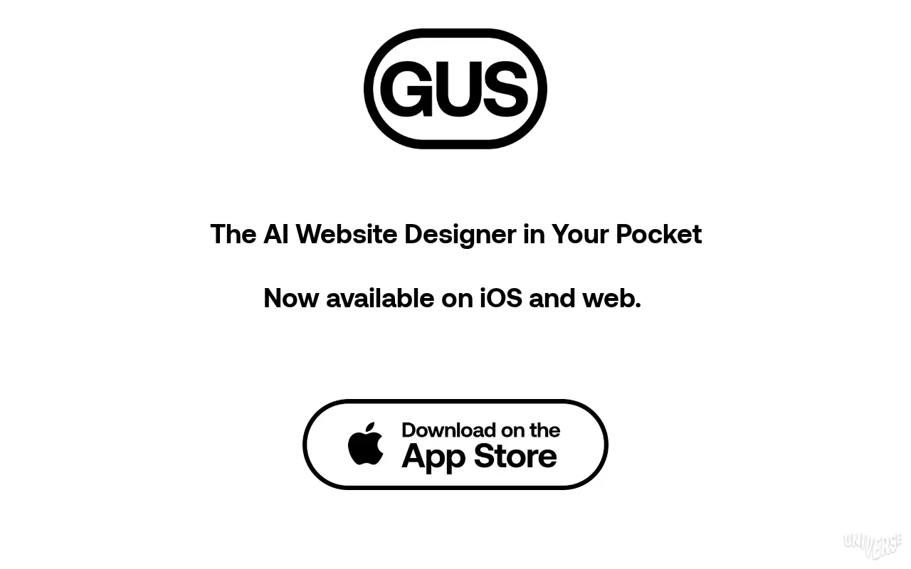 GUS by Universe — preview screenshot