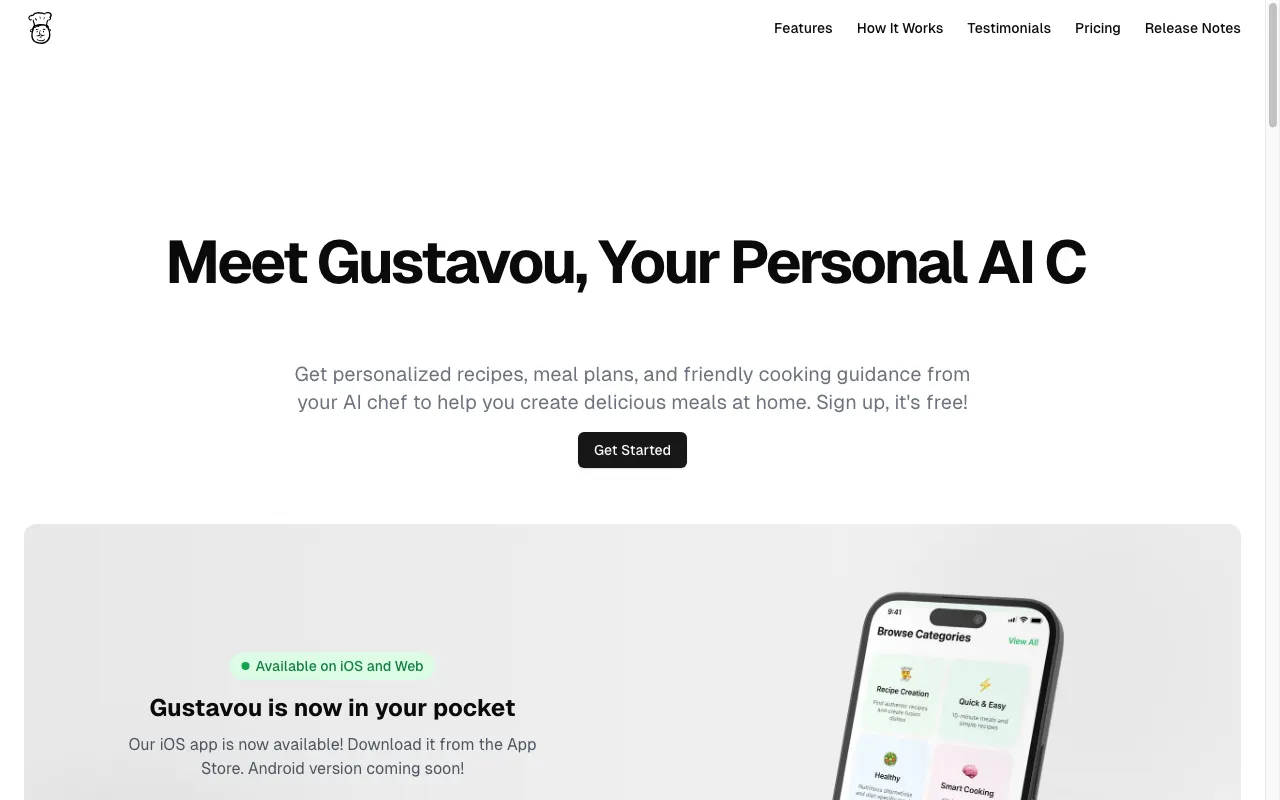 Gustavou — preview screenshot
