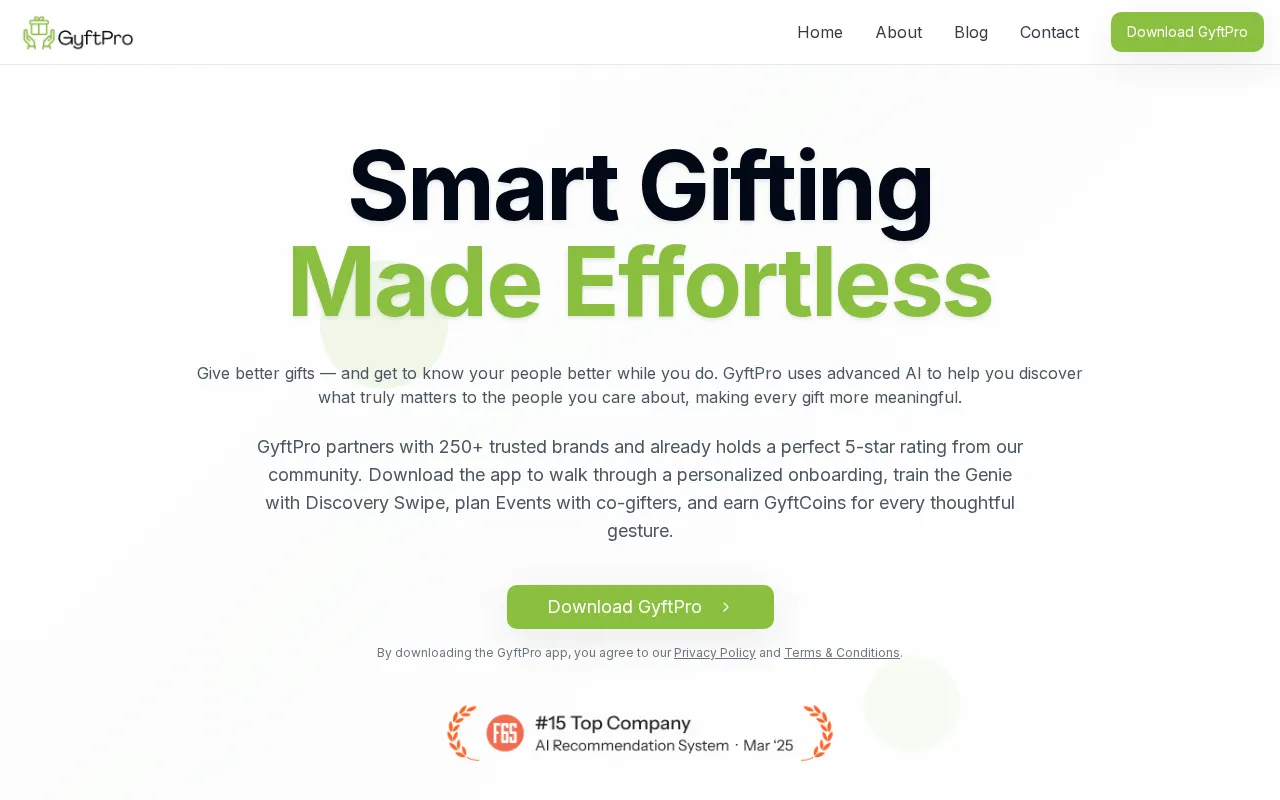 GyftPro — preview screenshot