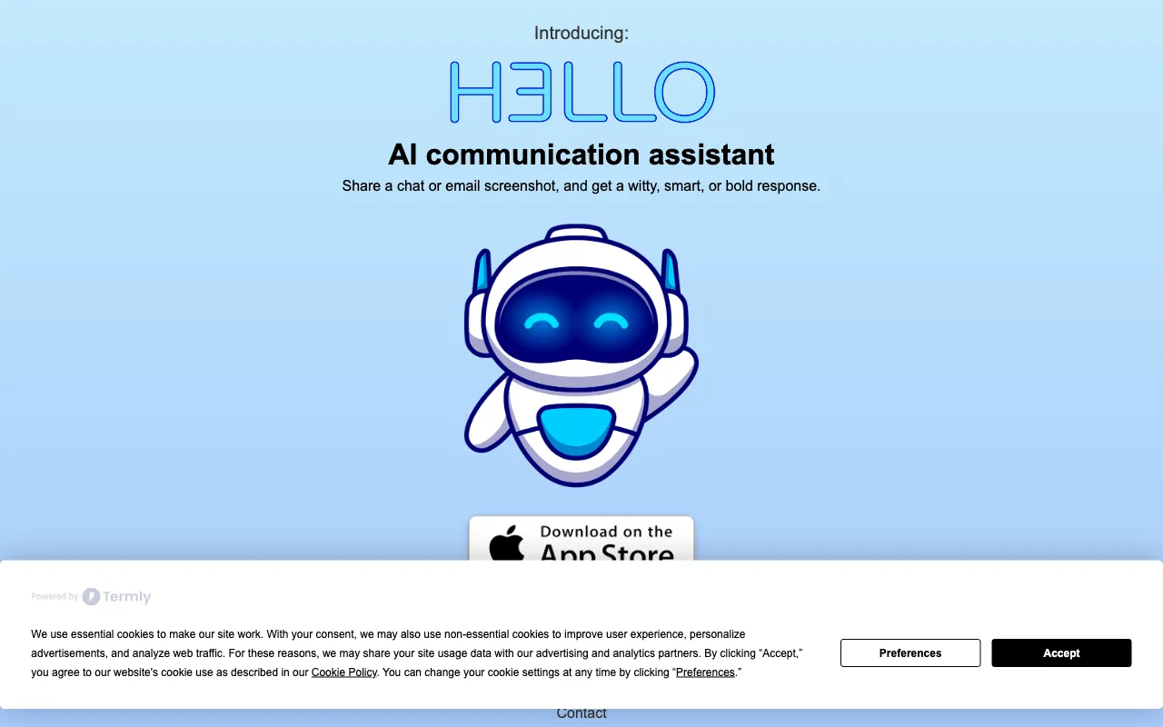 H3LLO — preview screenshot