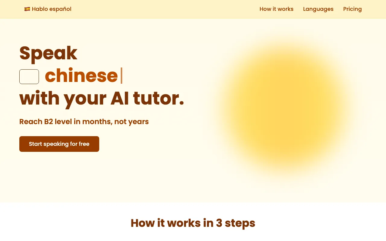 Hablo.pro — preview screenshot