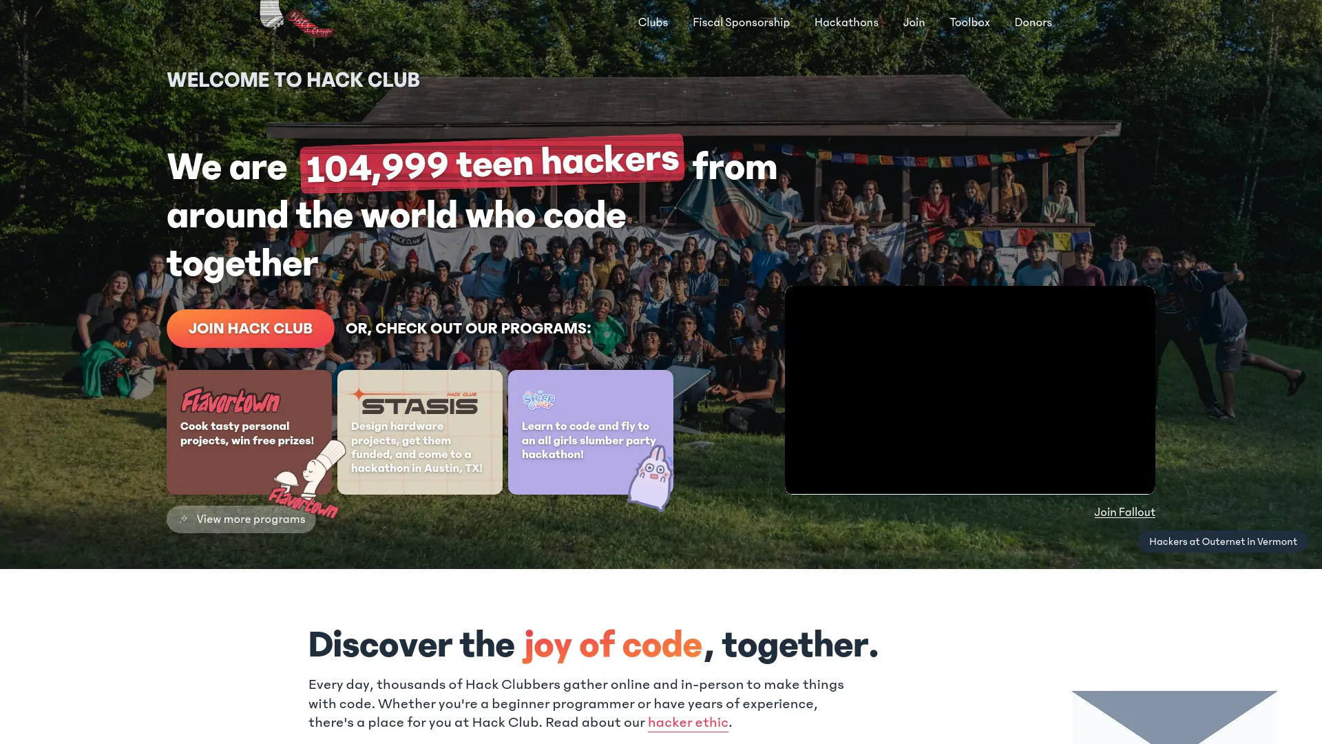 Hack Club — preview screenshot