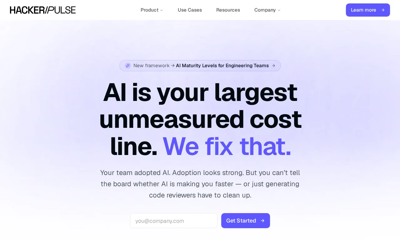 HackerPulse — preview screenshot