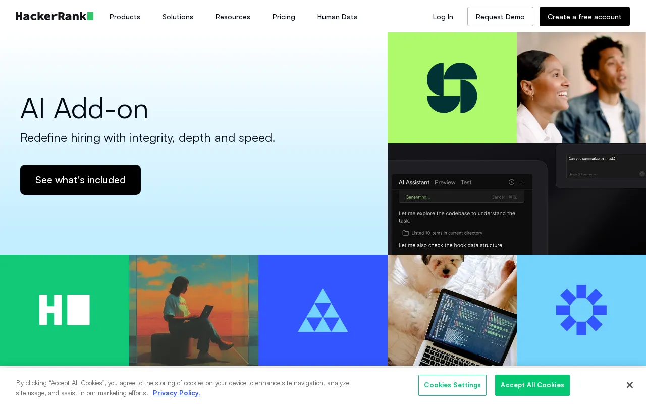 HackerRank AI — preview screenshot