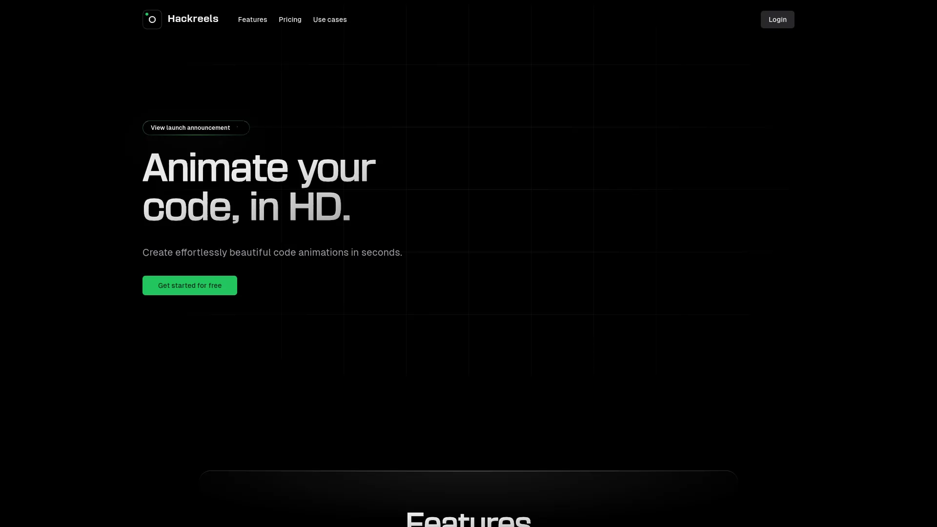 Hackreels — preview screenshot