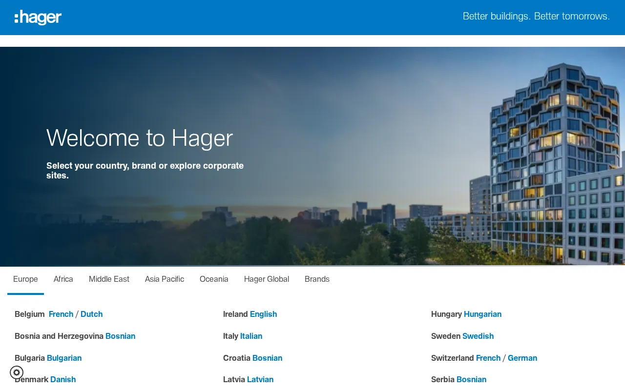 Hager — preview screenshot