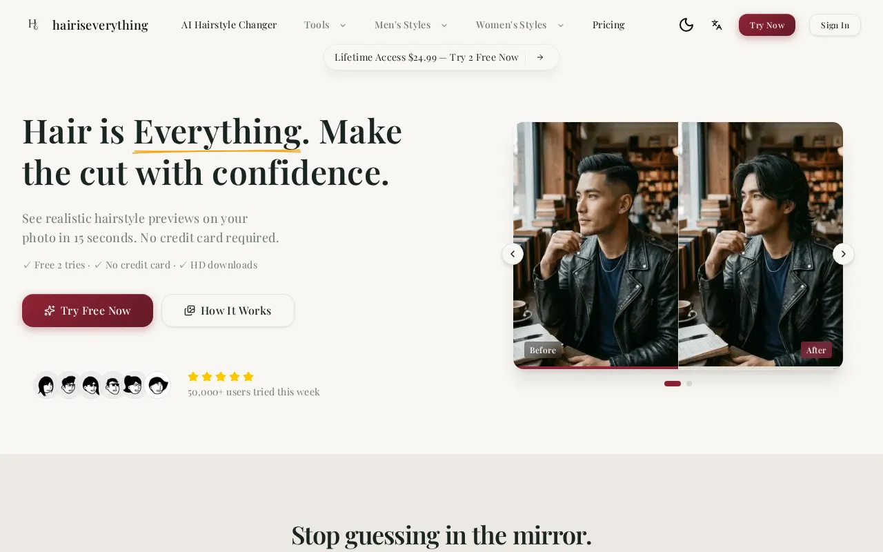 HairIsEverything — preview screenshot