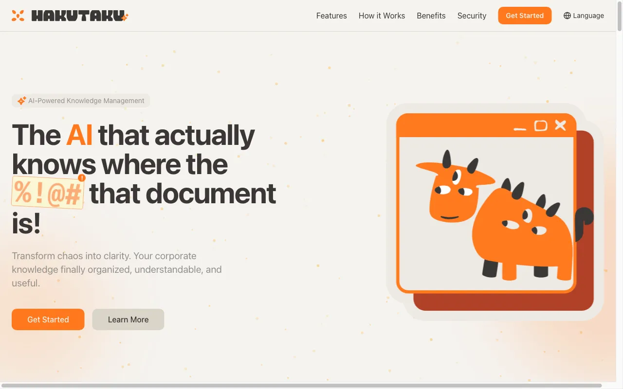 Hakutaku — preview screenshot