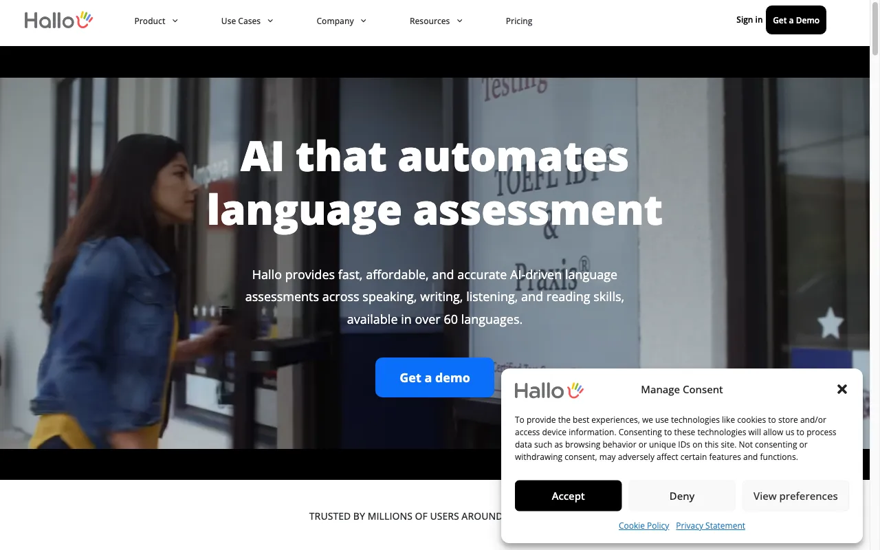 Hallo — preview screenshot