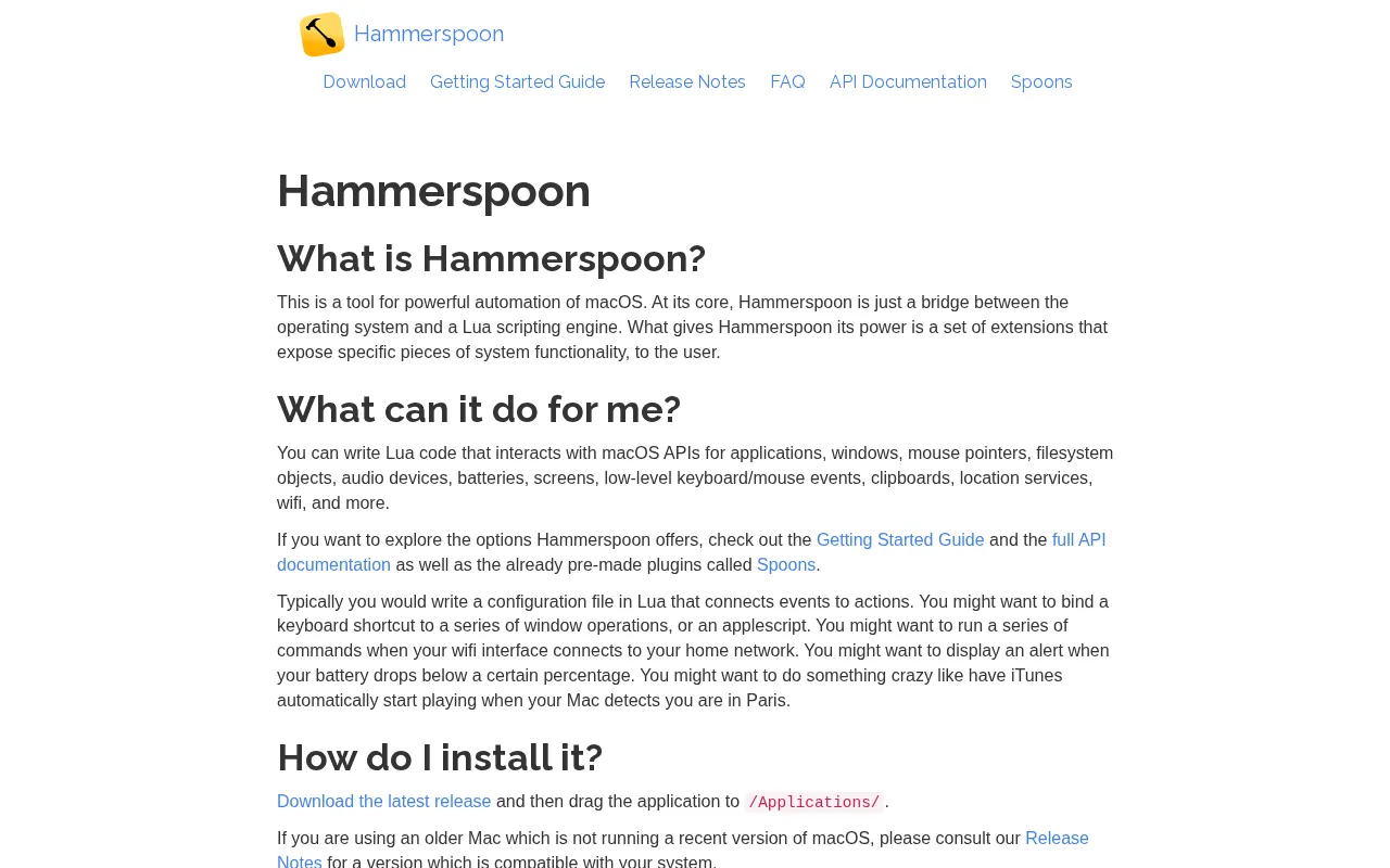Hammerspoon — preview screenshot