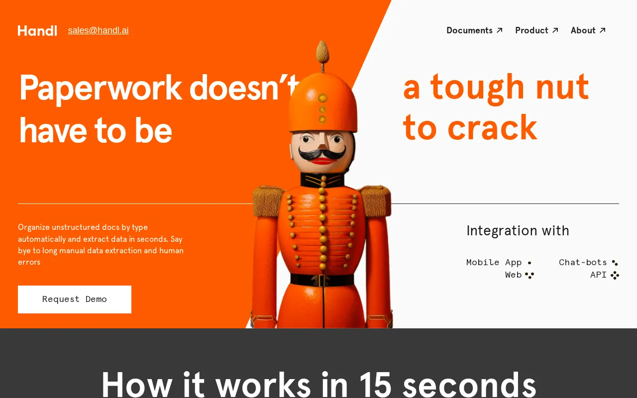 Handl — preview screenshot