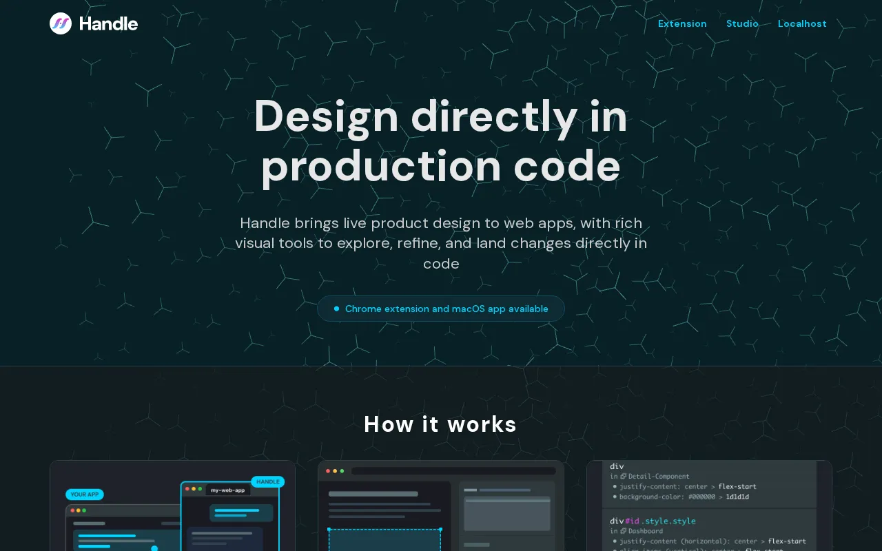 Handle — preview screenshot