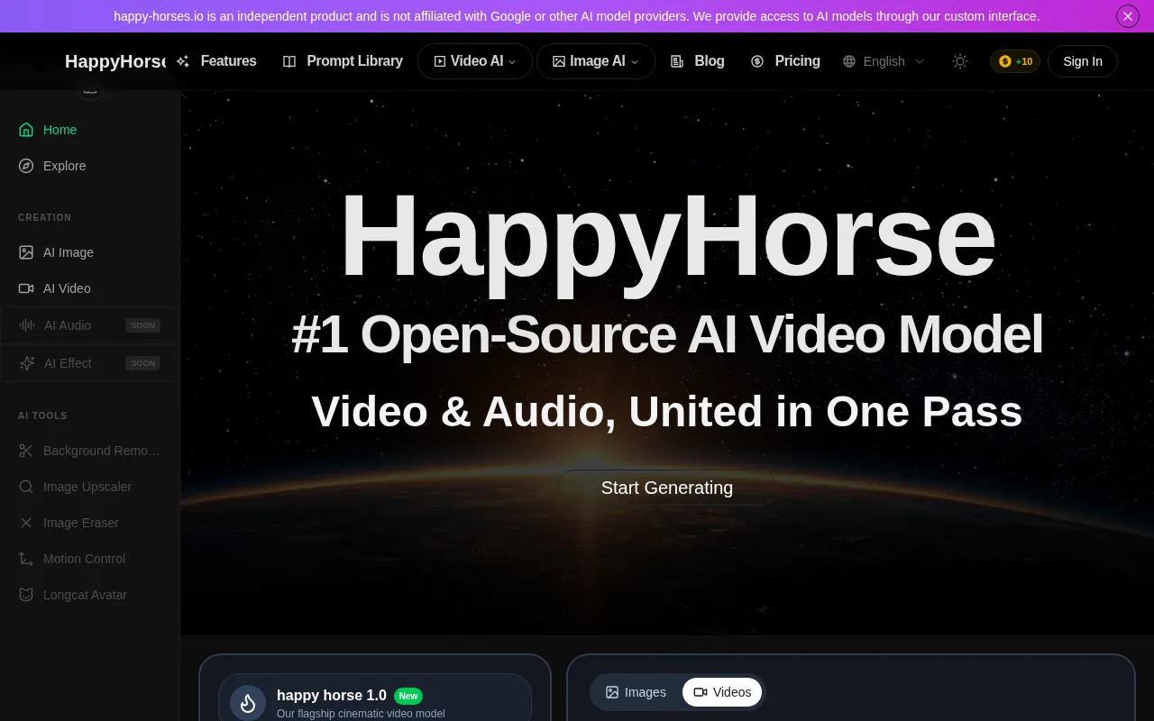happy-horses.io — preview screenshot