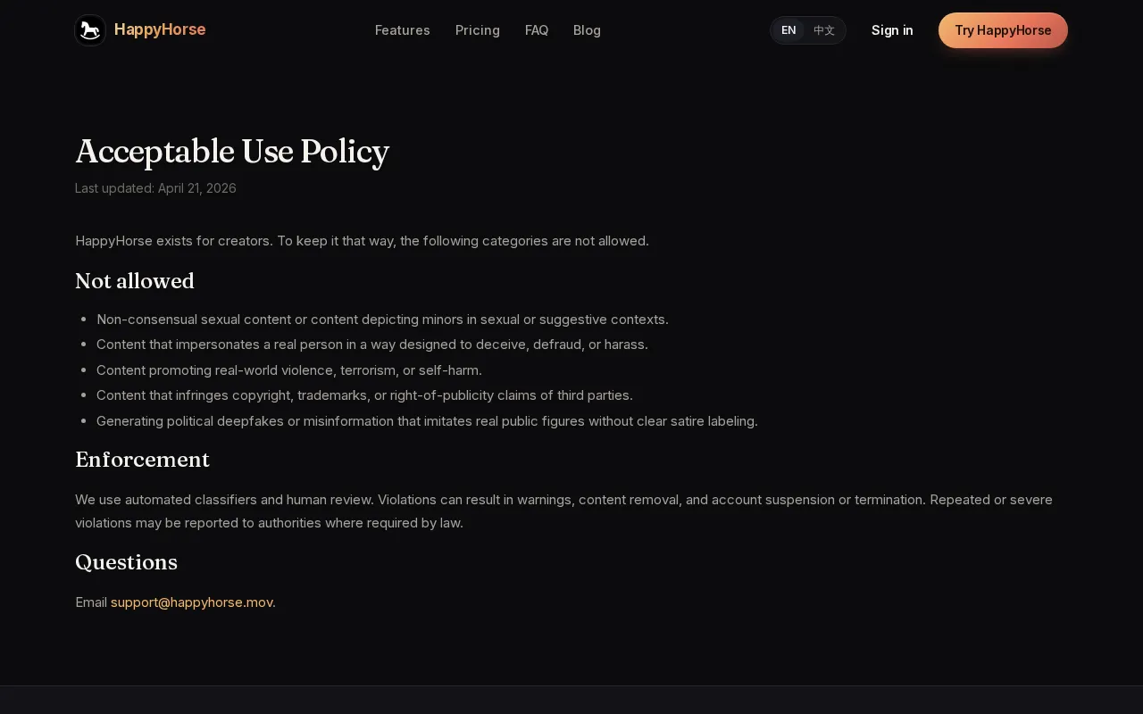 HappyHorse.mov — preview screenshot
