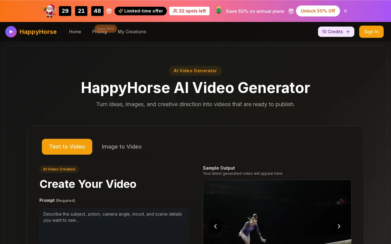 happyhorse20.com — preview screenshot