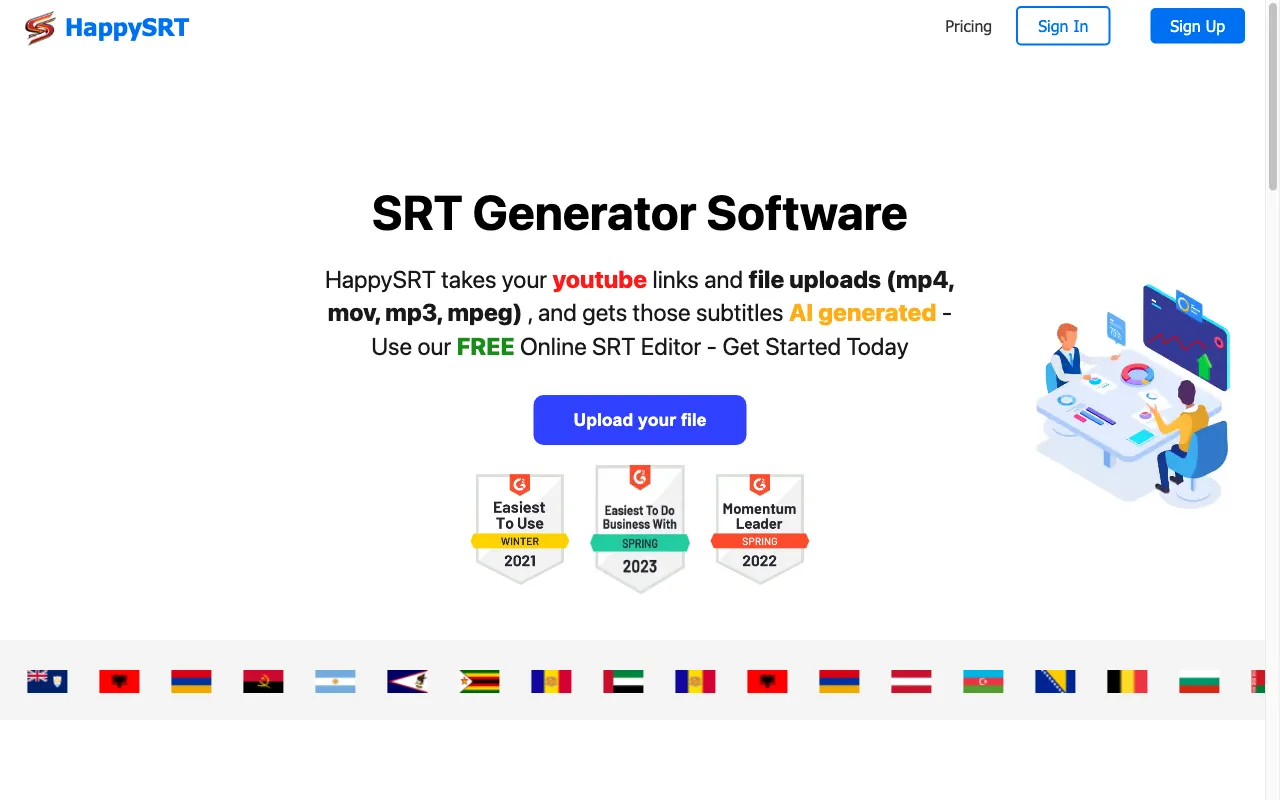 HappySRT — preview screenshot