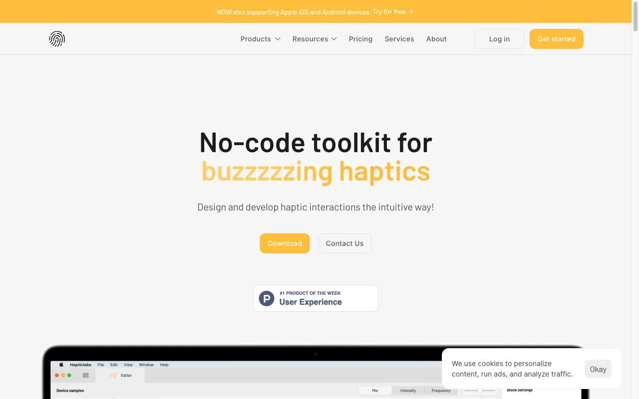 Hapticlabs — preview screenshot