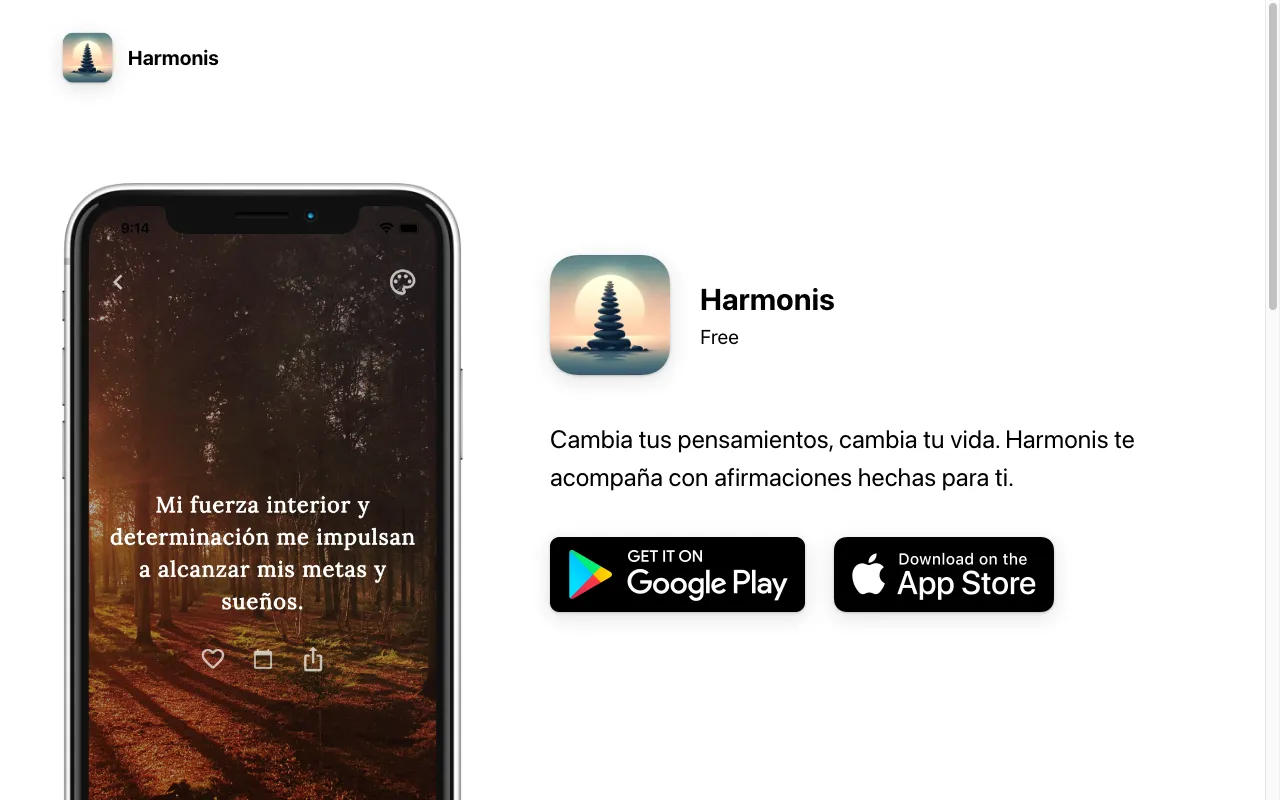 Harmonis — preview screenshot
