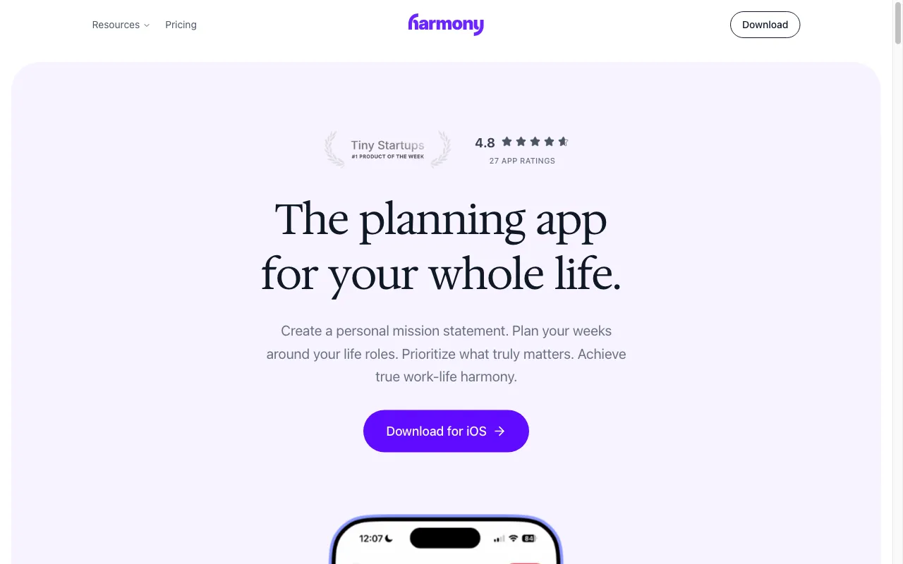 Harmony AI Email Assistant — preview screenshot