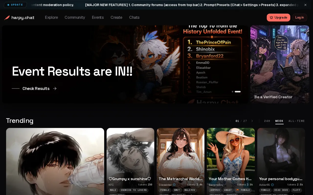 harpy.chat — preview screenshot