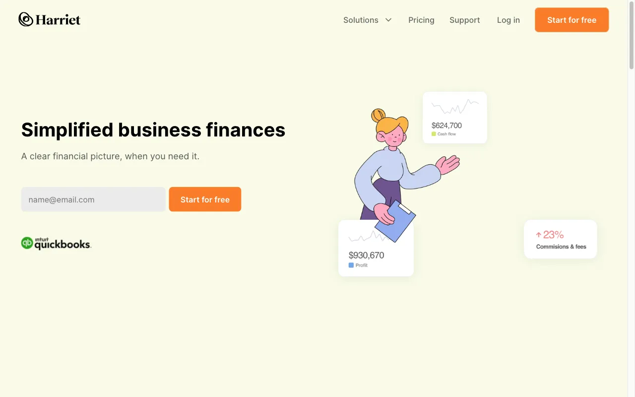 Harriet.ai — preview screenshot