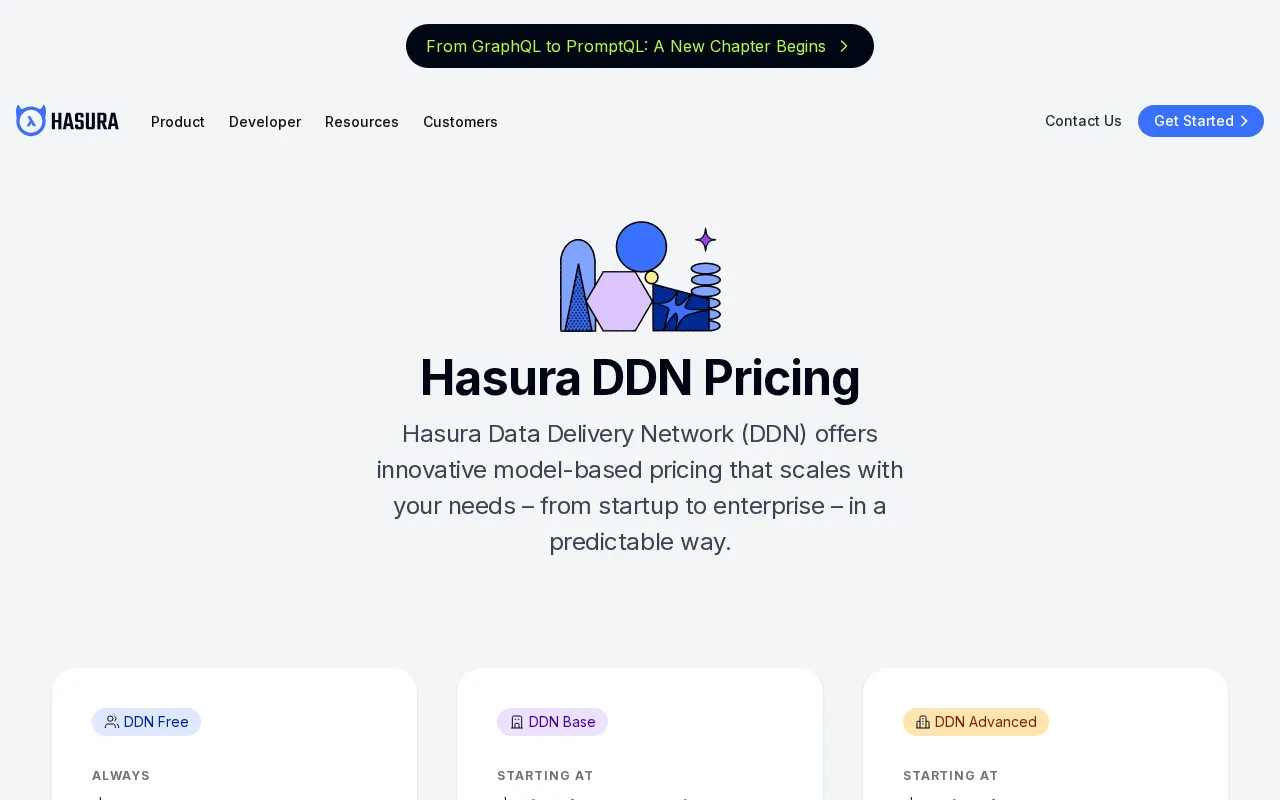Hasura — pricing page