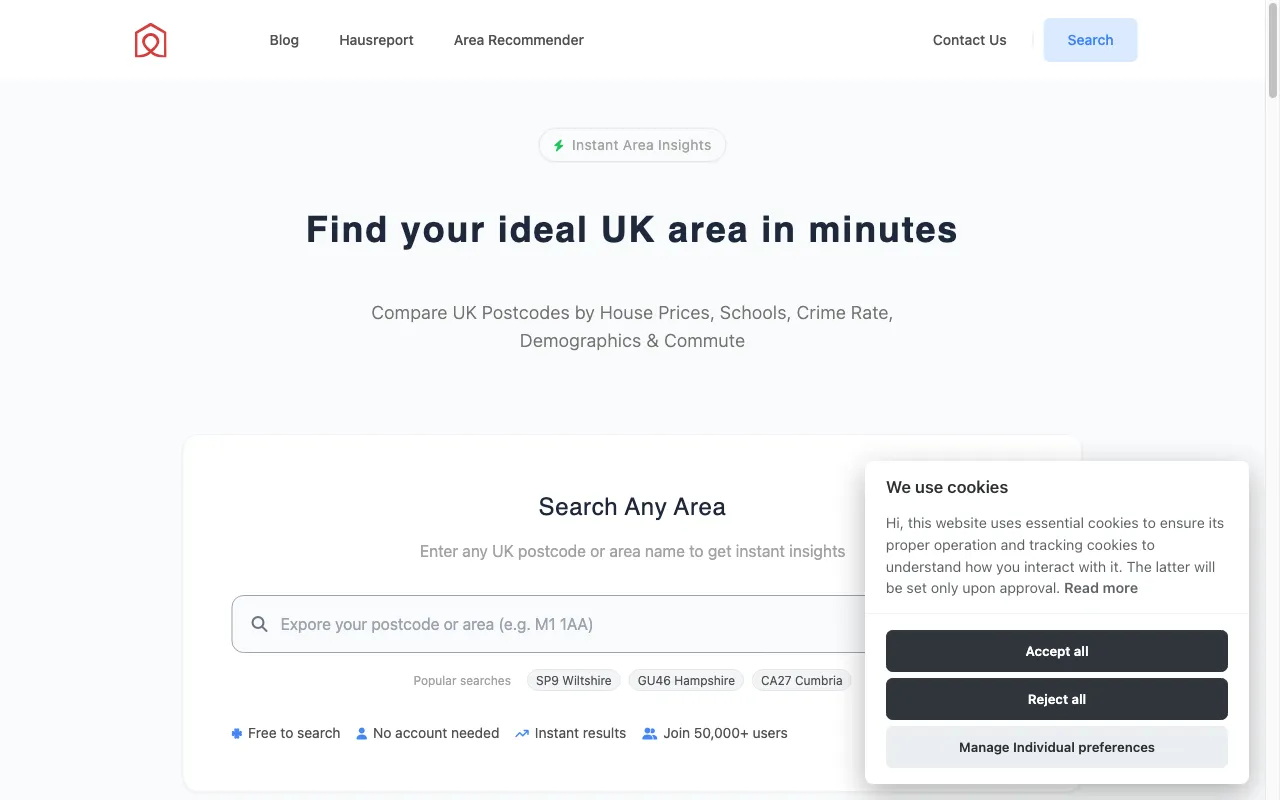 Hauservice — preview screenshot