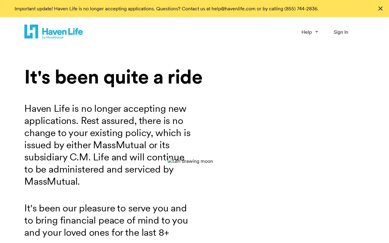 Haven Life — preview screenshot
