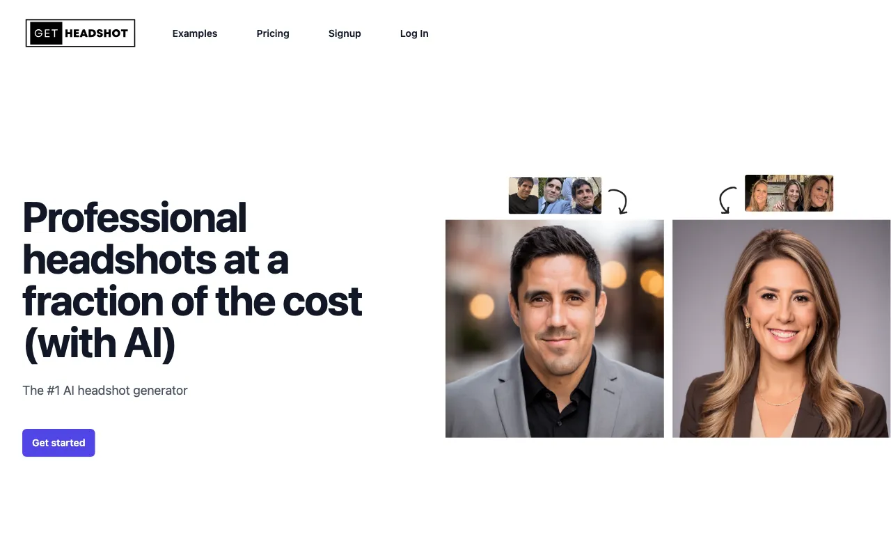 get-headshot.com — preview screenshot