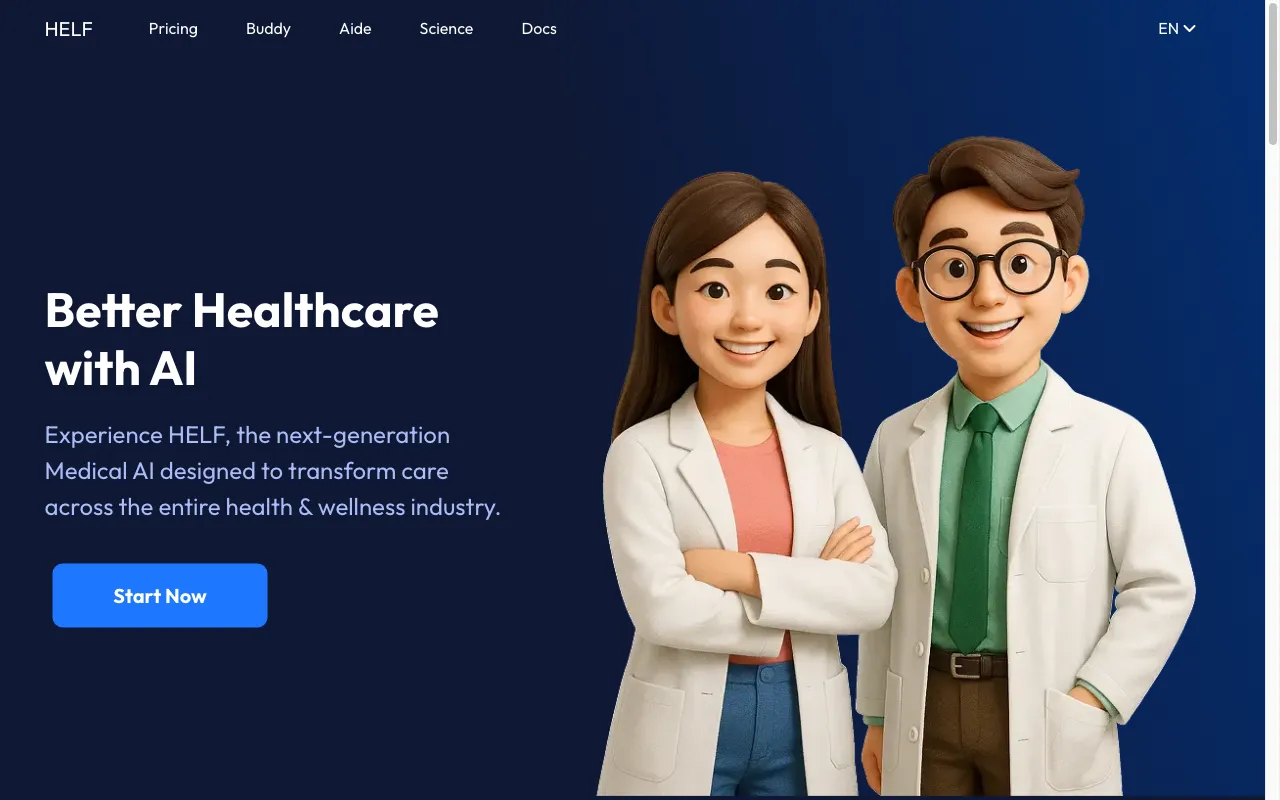 Health Expert Language Framework (HELF) — preview screenshot