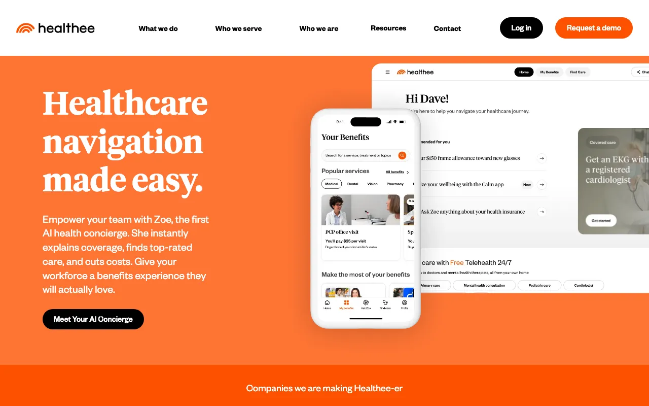 Healthee — preview screenshot