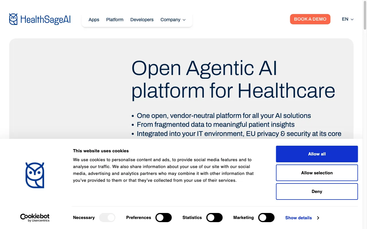 HealthSage AI — preview screenshot