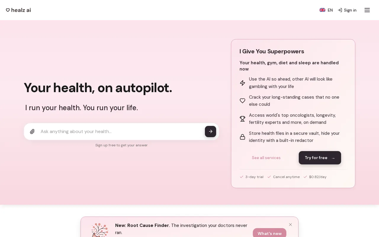 Healz.AI — preview screenshot