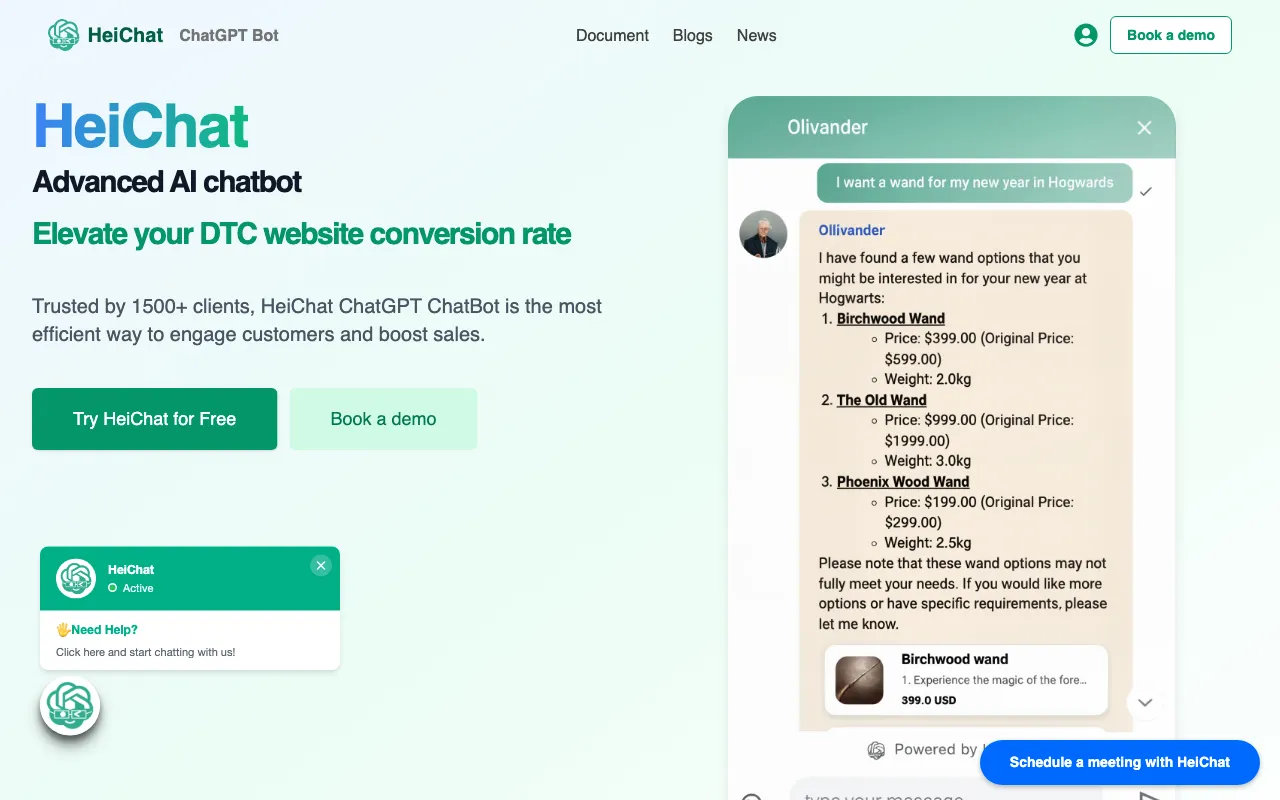 HeiChat — preview screenshot
