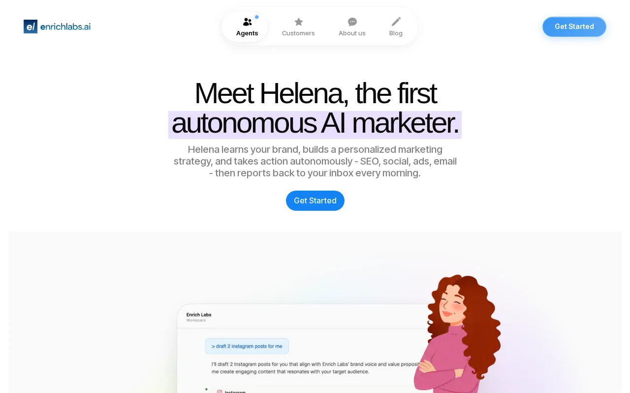 Helena by Enrich Labs — preview screenshot