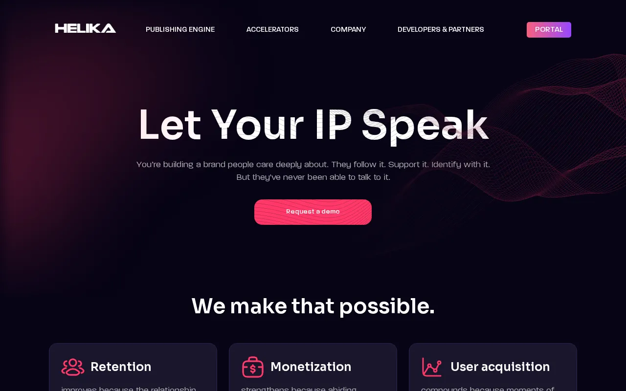 Helika — preview screenshot