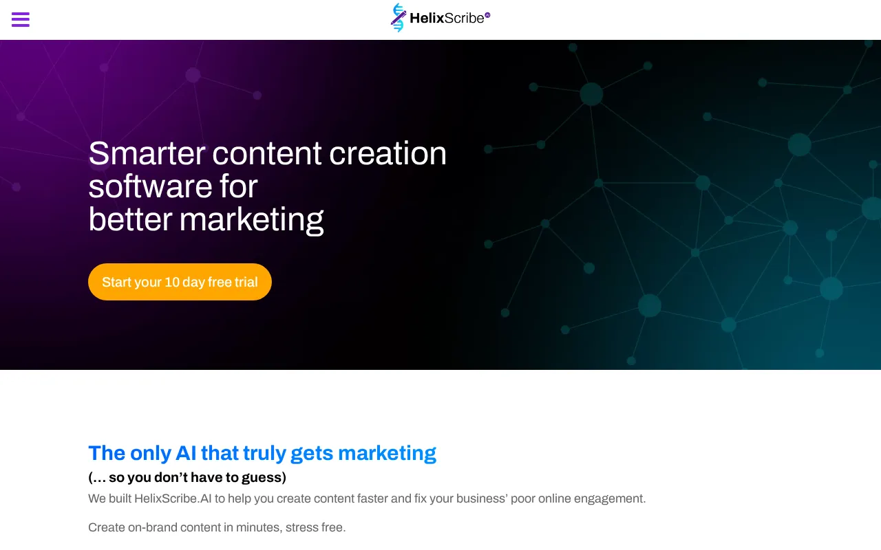 HelixScribe Content Creation Software — preview screenshot