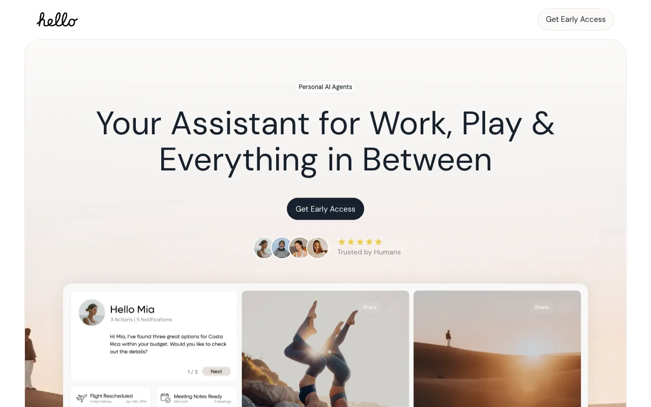 Hello Assist — preview screenshot