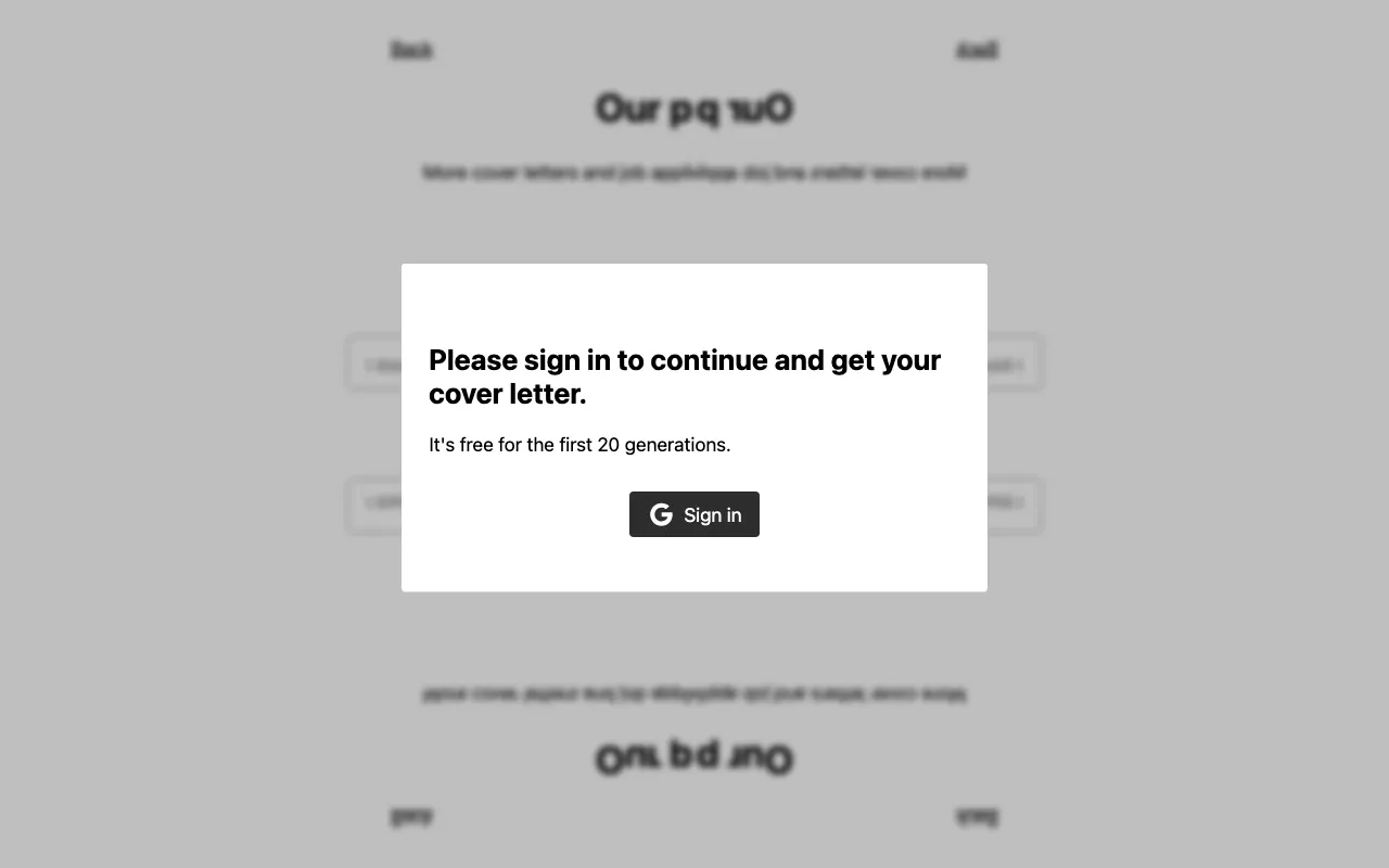 Hello Hiring Manager — pricing page