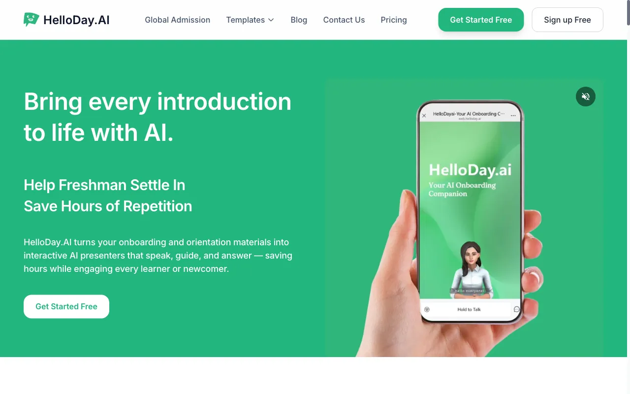 HelloDay.ai — preview screenshot