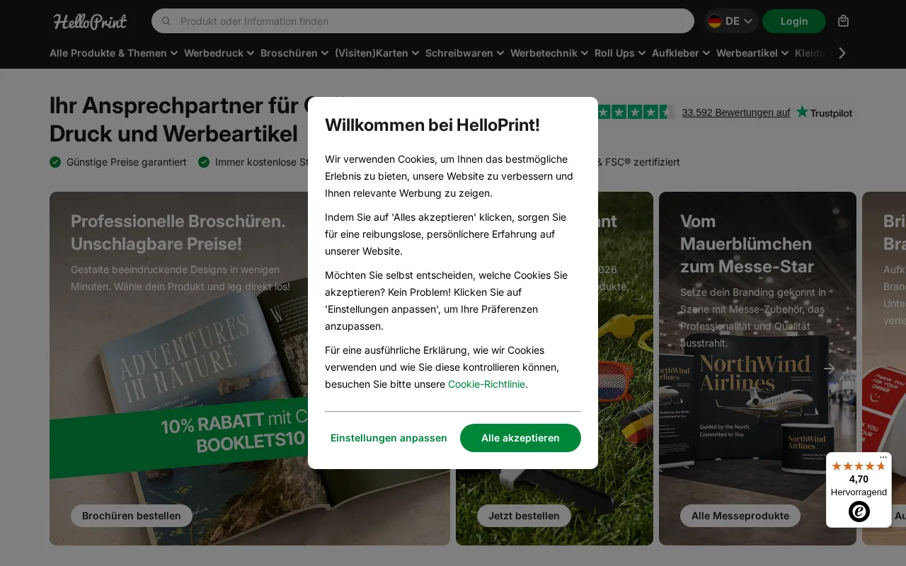 HelloPrint — preview screenshot